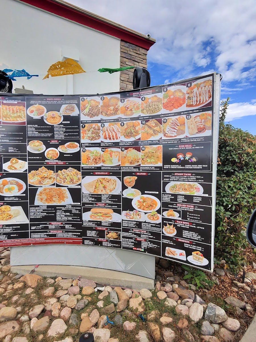 Taco Palace Longmont Menu - Image 1